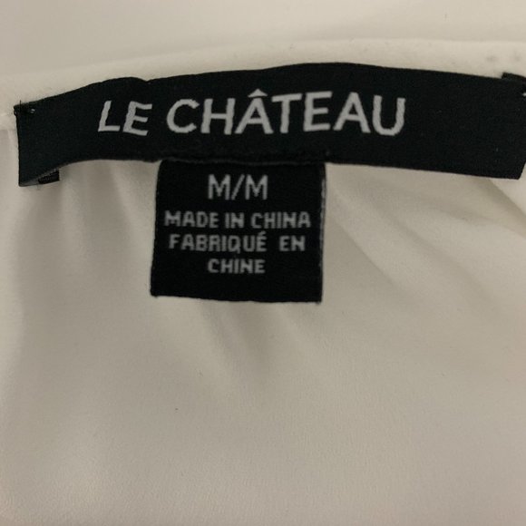 Le Chateau Ladies 3/4 Sleeve Top Size Medium - Picture 4 of 5